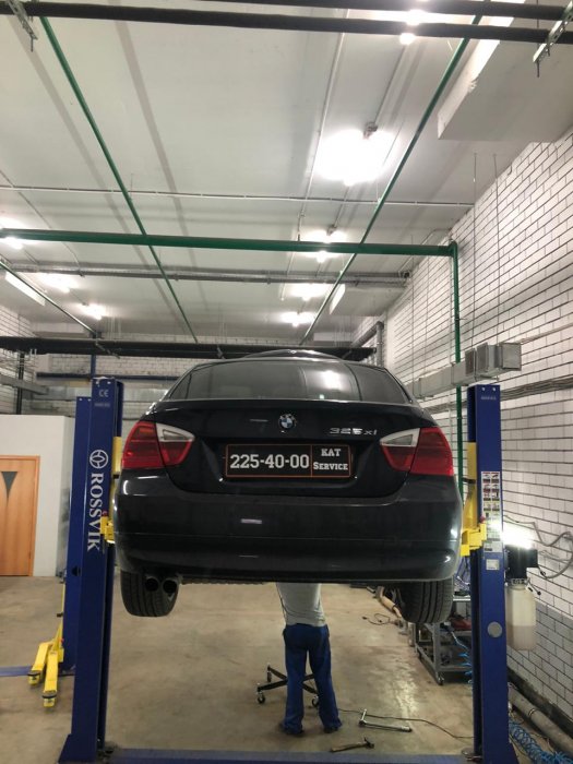Удаление катализатора BMW 325 в Казани