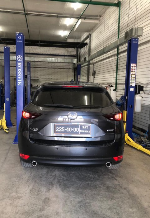Удаление катализатора Mazda CX-5 в Казани