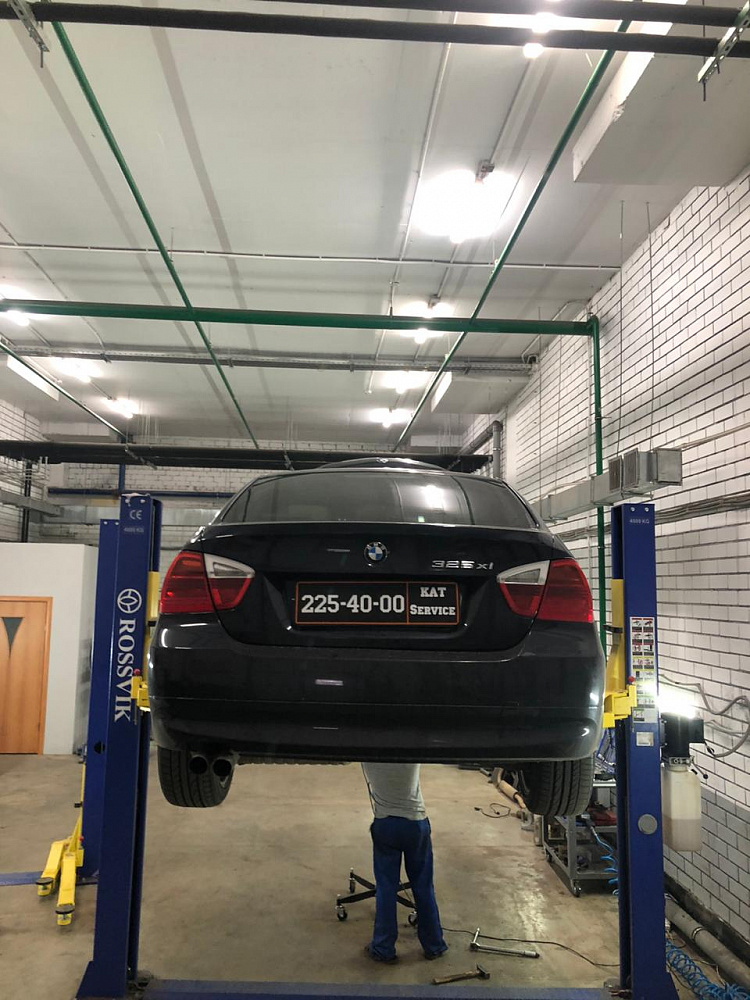 Удаление катализатора BMW 325 в Казани
